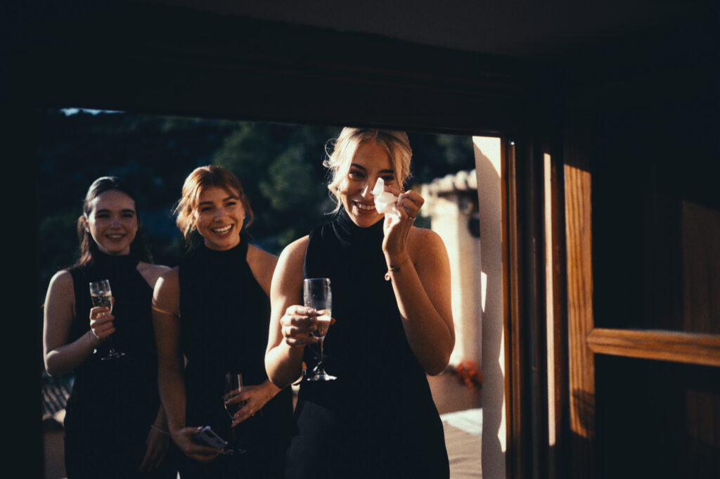 getting ready during destination wedding at Almiral de la Font